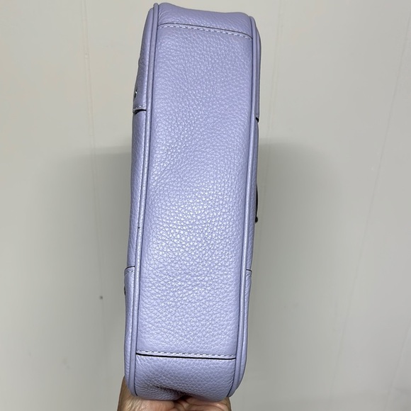 COACH CE634 Millie Shoulder/Crossbody Pebble Leather Crossbody Sv/Mist NWOT $428 - Picture 5 of 16